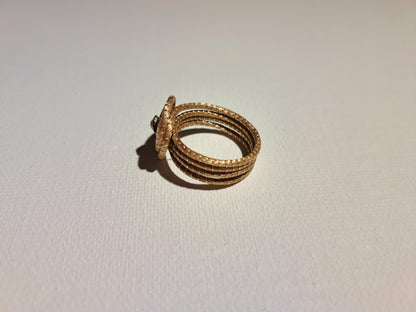 Bague artisanale en capim dourado, l’or végétal du Brésil