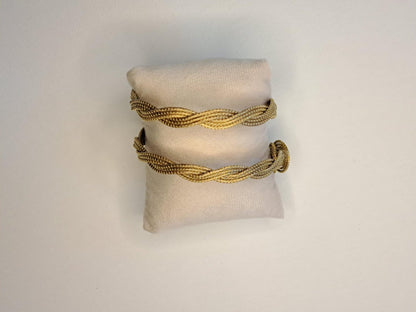 Bracelet artisanal en capim dourado, l’or végétal du Brésil