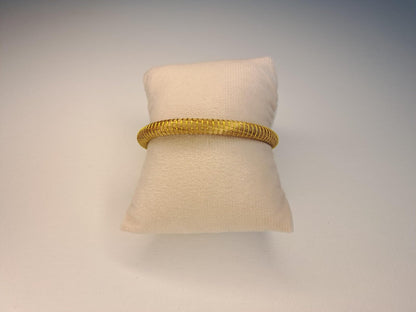 Bracelet artisanal en capim dourado, l’or végétal du Brésil