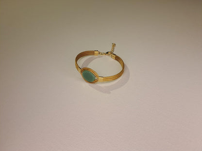 Bracelet artisanal en capim dourado, l’or végétal du Brésil