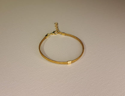 Bracelet artisanal en capim dourado, l’or végétal du Brésil