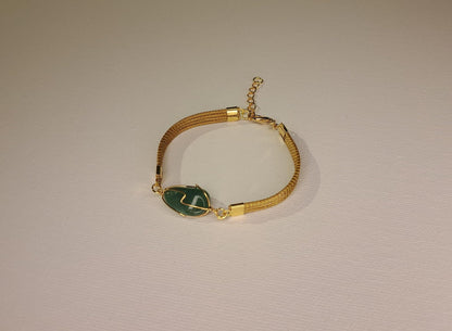 Bracelet artisanal en capim dourado, l’or végétal du Brésil