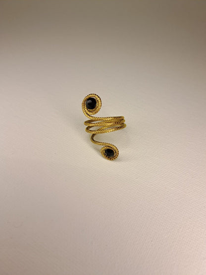 Bague artisanale en capim dourado, l’or végétal du Brésil