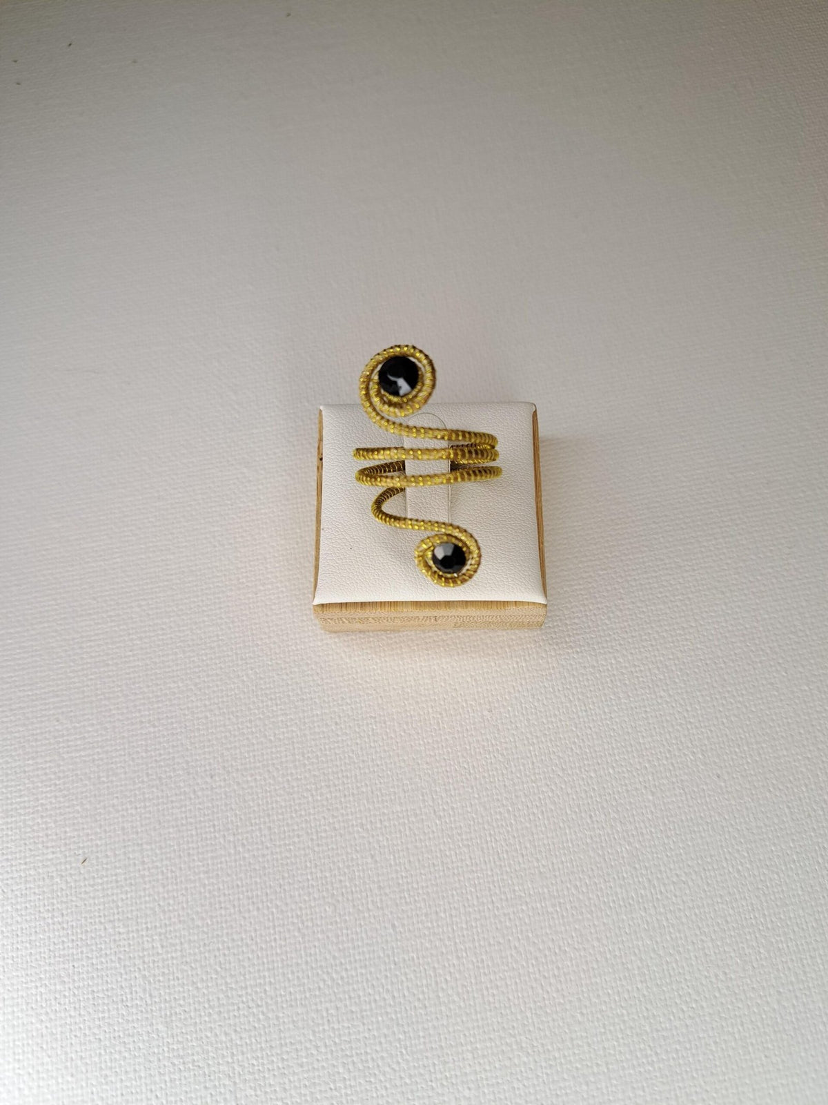 Bague artisanale en capim dourado, l’or végétal du Brésil