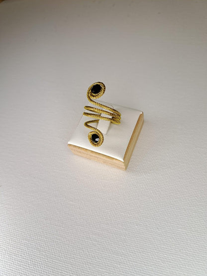 Bague artisanale en capim dourado, l’or végétal du Brésil