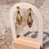 Boucles d’oreilles en capim dourado – or végétal artisanal