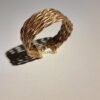 Bracelet en capim dourado (or végétal) du Brésil.