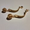 Boucles d’oreilles en capim dourado – or végétal artisanal