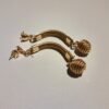 Boucles d’oreilles en capim dourado – or végétal artisanal