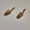 Boucles d’oreilles en capim dourado – or végétal artisanal
