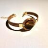 Bracelet artisanal en capim dourado, l’or végétal du Brésil