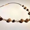 Collier artisanal en capim dourado, l’or végétal du Brésil