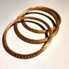 Bracelet artisanal en capim dourado, l’or végétal du Brésil