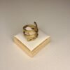 Bague artisanale en capim dourado, l’or végétal du Brésil
