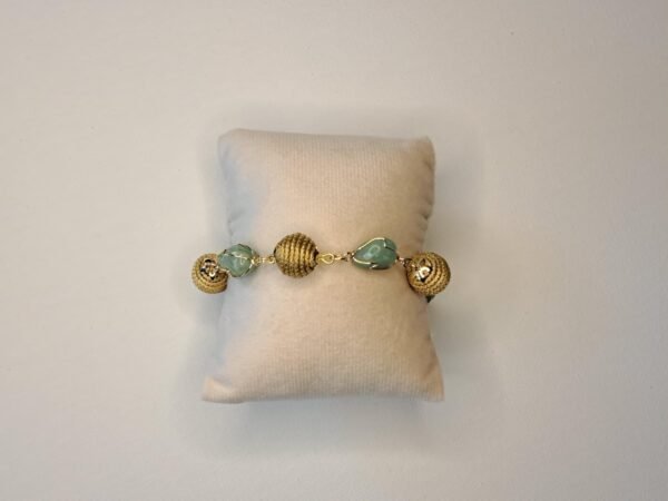 Bracelet artisanal en capim dourado, l’or végétal du Brésil
