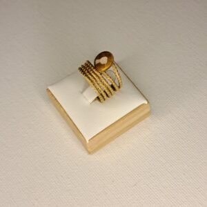 Bague artisanale en capim dourado, l’or végétal du Brésil