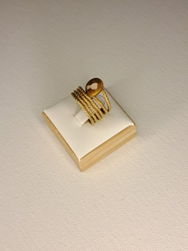 Bague artisanale en capim dourado, l’or végétal du Brésil