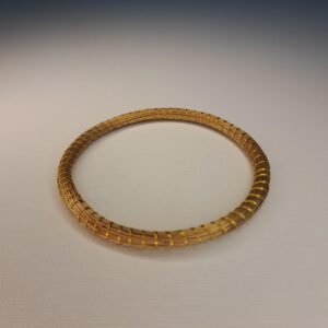 Bracelet artisanal en capim dourado, l’or végétal du Brésil