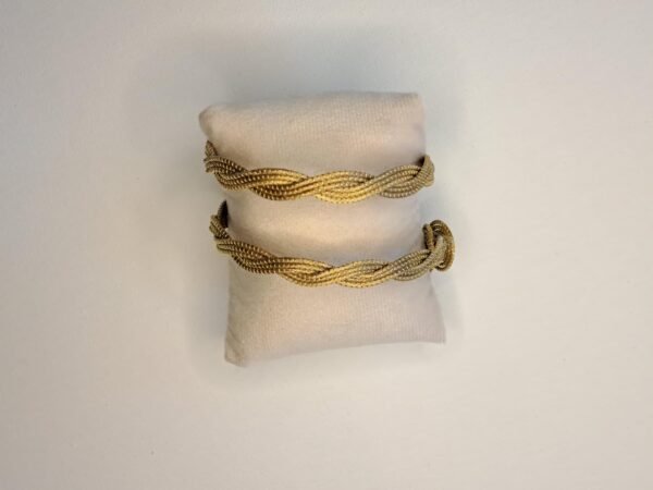 Bracelet artisanal en capim dourado, l’or végétal du Brésil