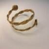 Bracelet artisanal en capim dourado, l’or végétal du Brésil