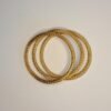 Bracelet artisanal en capim dourado, l’or végétal du Brésil