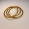 Bracelet artisanal en capim dourado, l’or végétal du Brésil