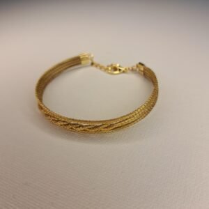 Bracelet artisanal en capim dourado, l’or végétal du Brésil