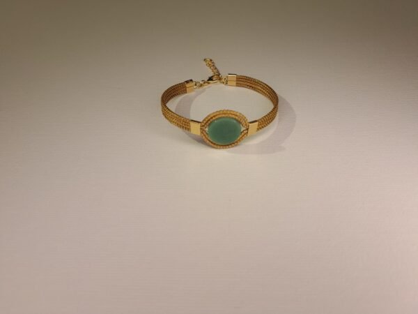 Bracelet artisanal en capim dourado, l’or végétal du Brésil