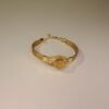 Bracelet artisanal en capim dourado, l’or végétal du Brésil