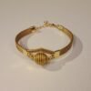 Bracelet artisanal en capim dourado, l’or végétal du Brésil