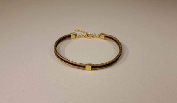Bracelet artisanal en capim dourado, l’or végétal du Brésil