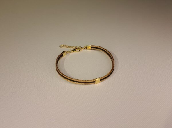 Bracelet artisanal en capim dourado, l’or végétal du Brésil