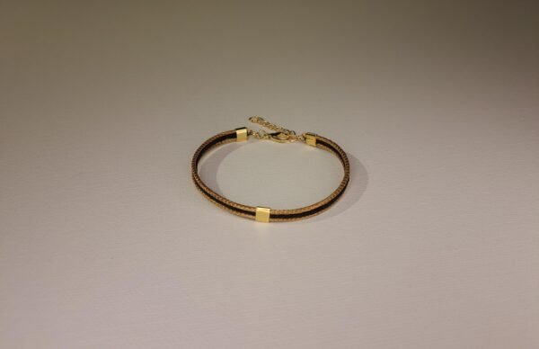 Bracelet artisanal en capim dourado, l’or végétal du Brésil
