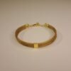 Bracelet artisanal en capim dourado, l’or végétal du Brésil