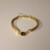 Bracelet artisanal en capim dourado, l’or végétal du Brésil