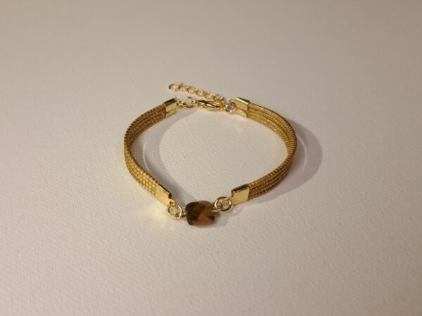 Bracelet artisanal en capim dourado, l’or végétal du Brésil