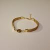 Bracelet artisanal en capim dourado, l’or végétal du Brésil