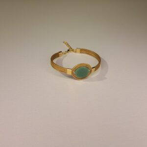 Bracelet artisanal en capim dourado, l’or végétal du Brésil