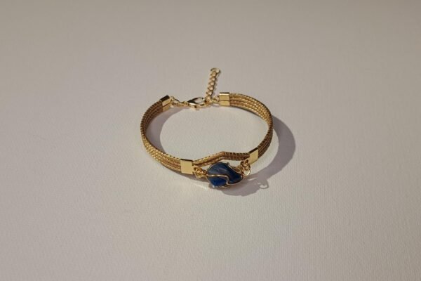 Bracelet artisanal en capim dourado, l’or végétal du Brésil
