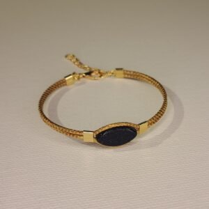 Bracelet artisanal en capim dourado, l’or végétal du Brésil
