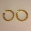 Boucles d'oreilles artisanales en capim dourado, l’or végétal du Brésil