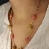 Collier artisanal en capim dourado, l’or végétal du Brésil