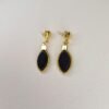 Boucles d'oreilles artisanales en capim dourado, l’or végétal du Brésil