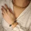 Bracelet artisanal en capim dourado, l’or végétal du Brésil
