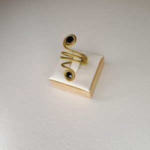 Bague artisanale en capim dourado, l’or végétal du Brésil