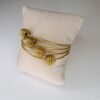 Bracelet artisanal en capim dourado, l’or végétal du Brésil
