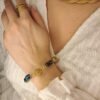 Bracelet artisanal en capim dourado, l’or végétal du Brésil