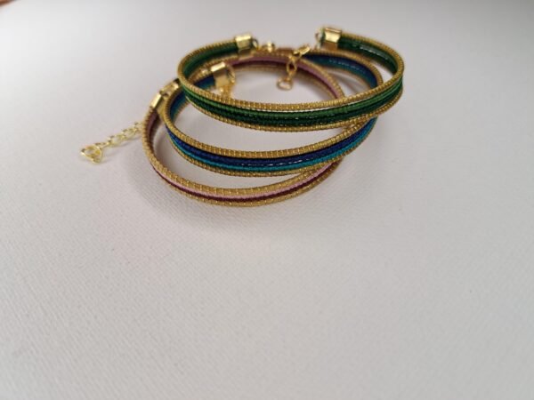 Bracelet artisanal en capim dourado, l’or végétal du Brésil