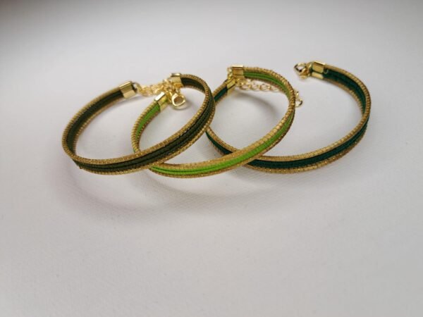 Bracelet artisanal en capim dourado, l’or végétal du Brésil