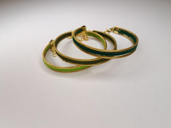 Bracelet artisanal en capim dourado, l’or végétal du Brésil